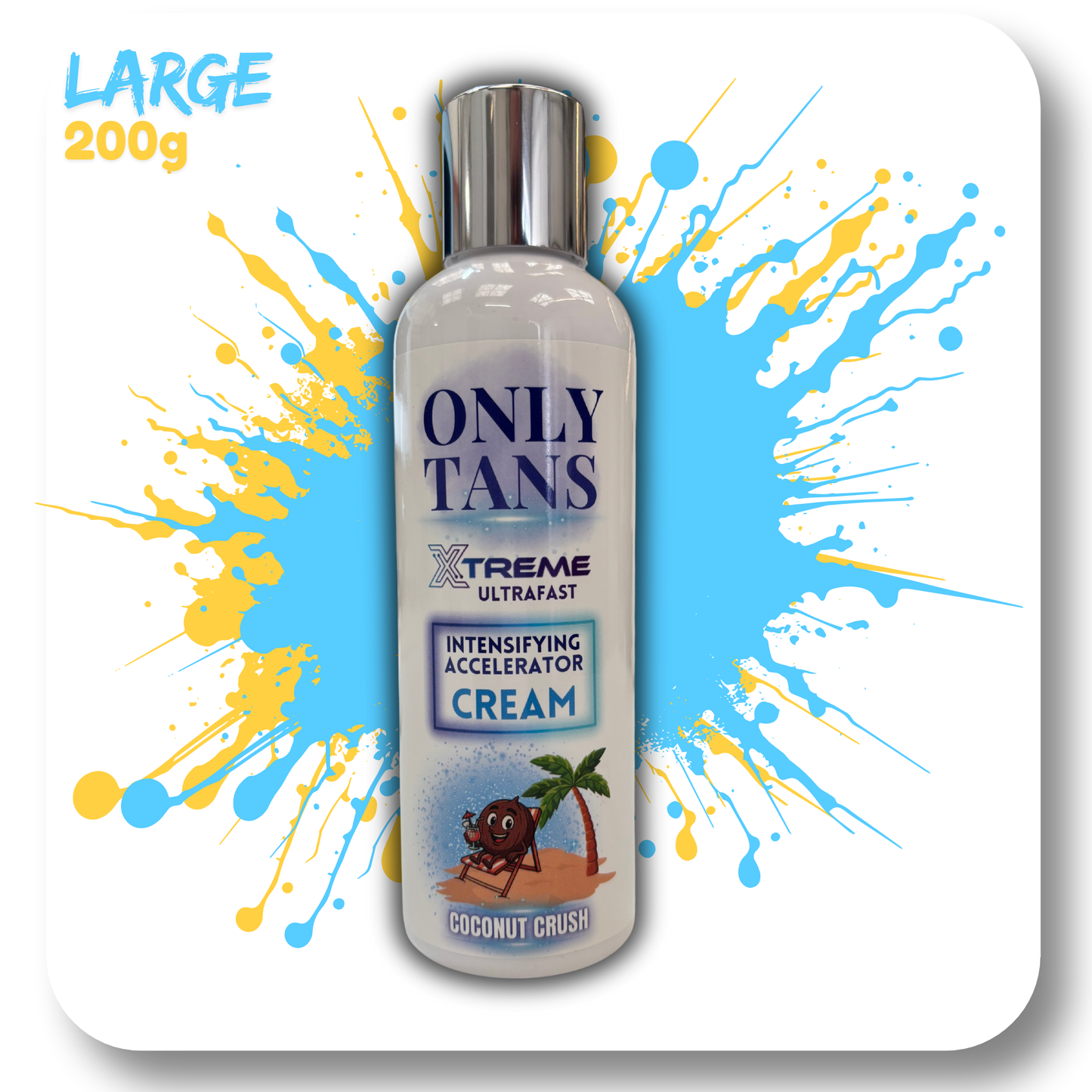 OnlyTans Accelerator Cream - 200g Extreme Intensifying Ultrafast Tanning Lotion