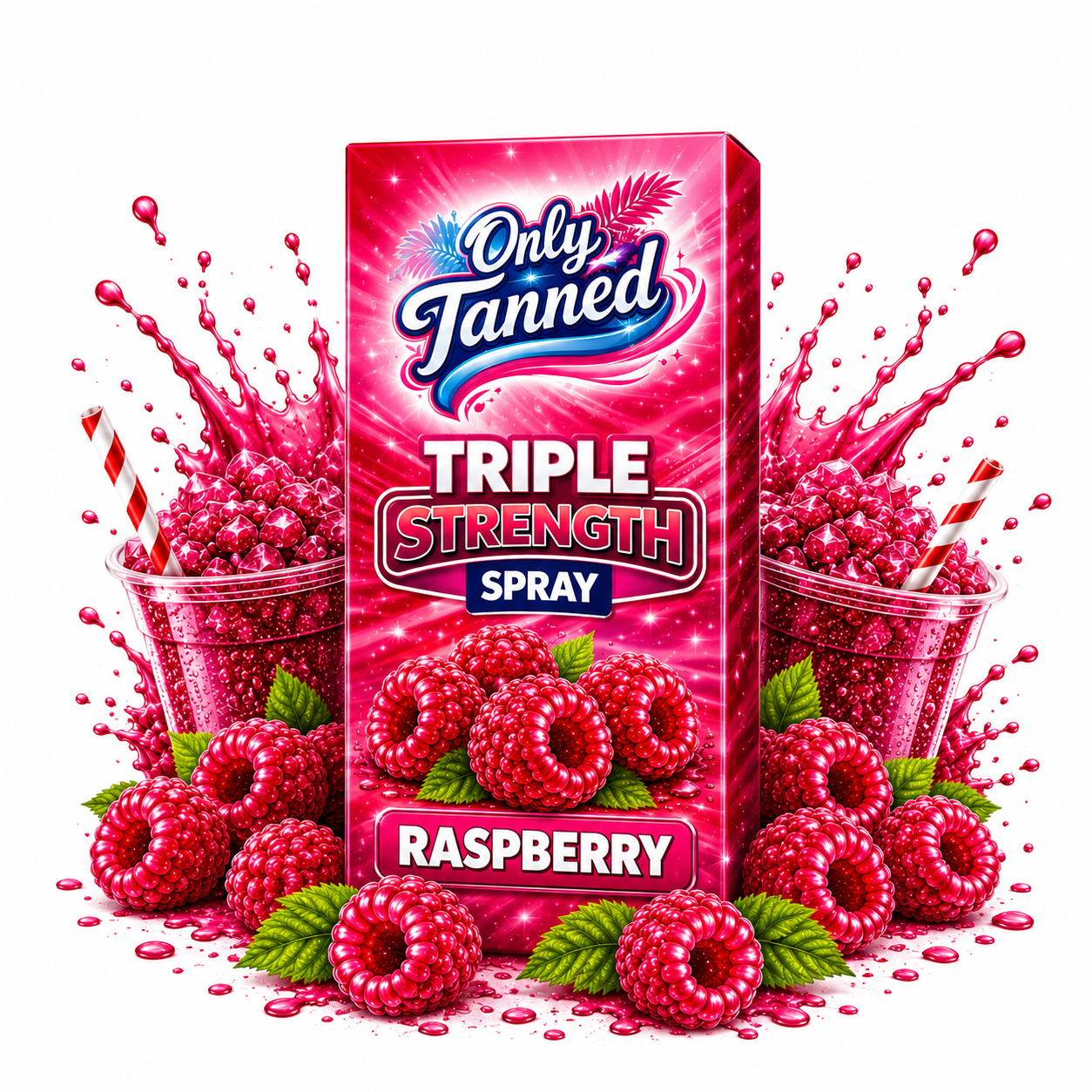 Triple Strength Raspberry Tanning Spray