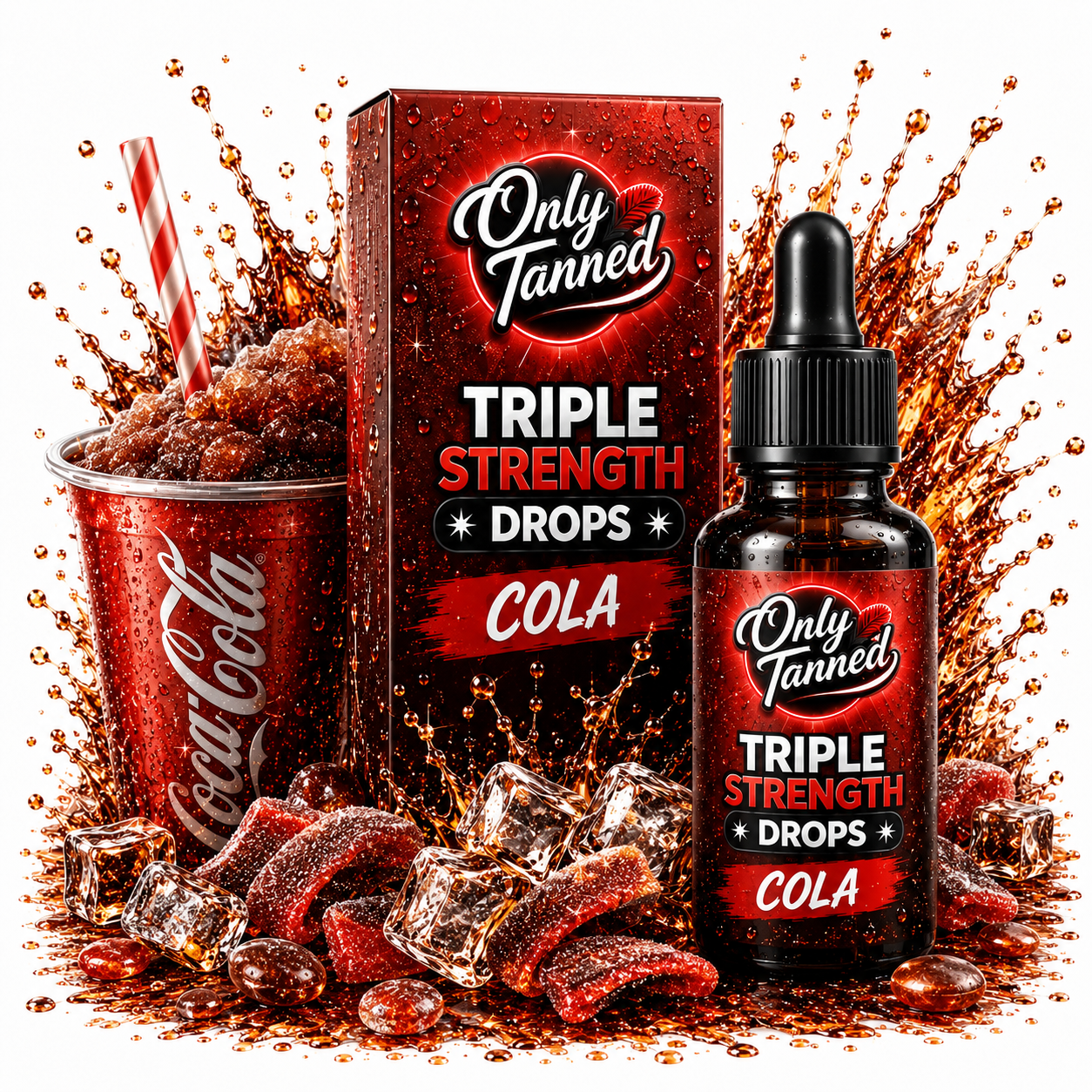 Triple Strength Cola Tanning Drops