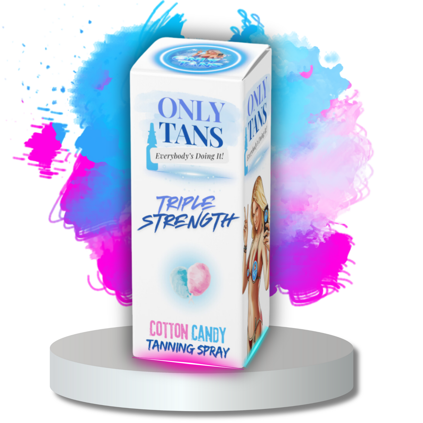 Triple Strength Cotton Candy Tanning Spray