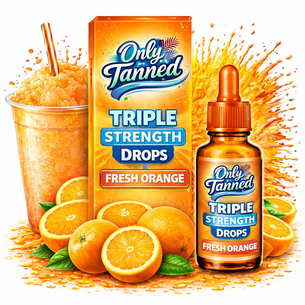 Triple Strength Orange Tanning Drops