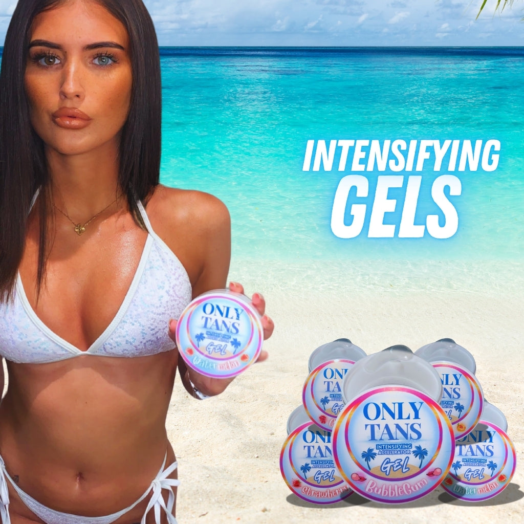 OnlyTans accelerator tanning gels