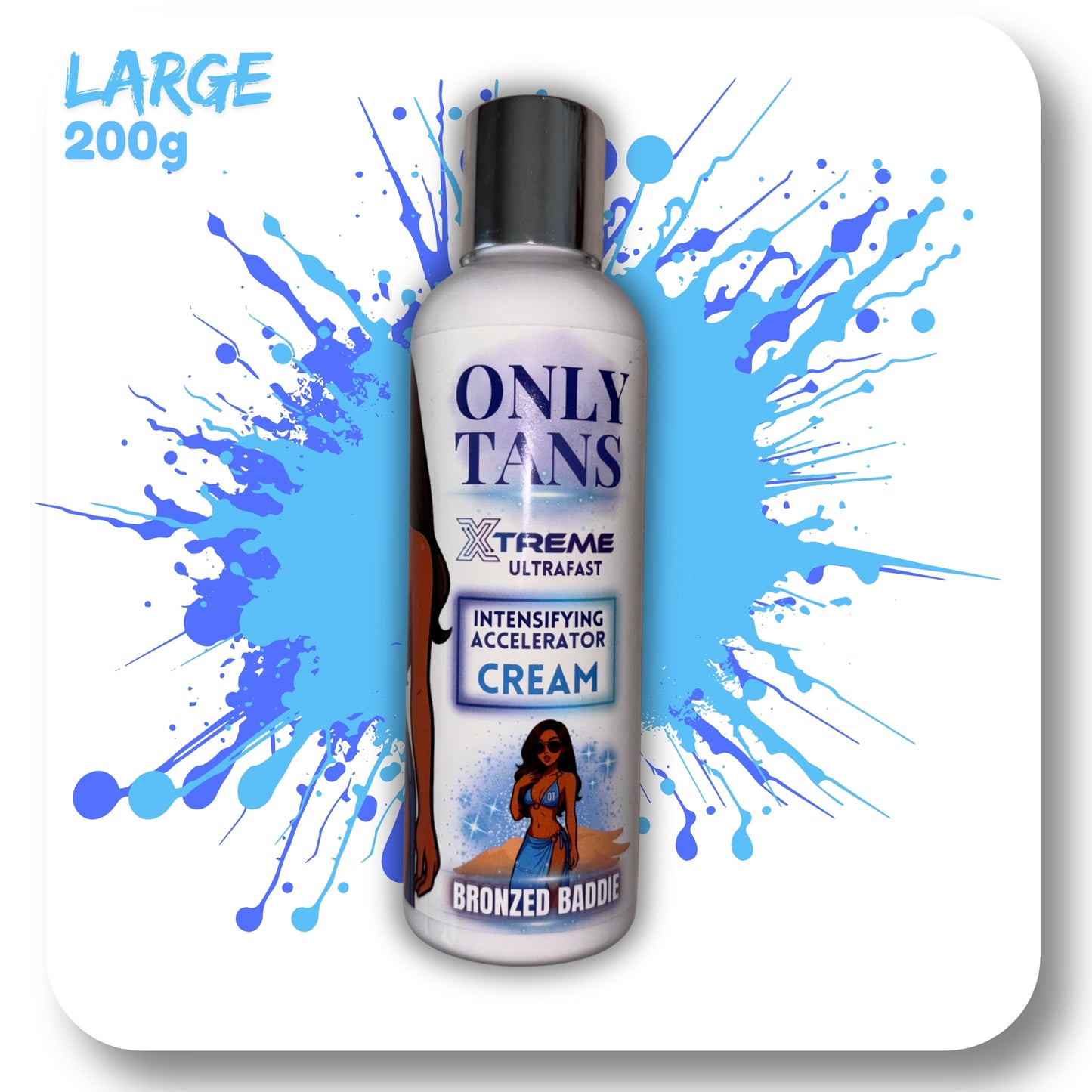 OnlyTans Accelerator Cream - 200g Extreme Intensifying Ultrafast Tanning Lotion