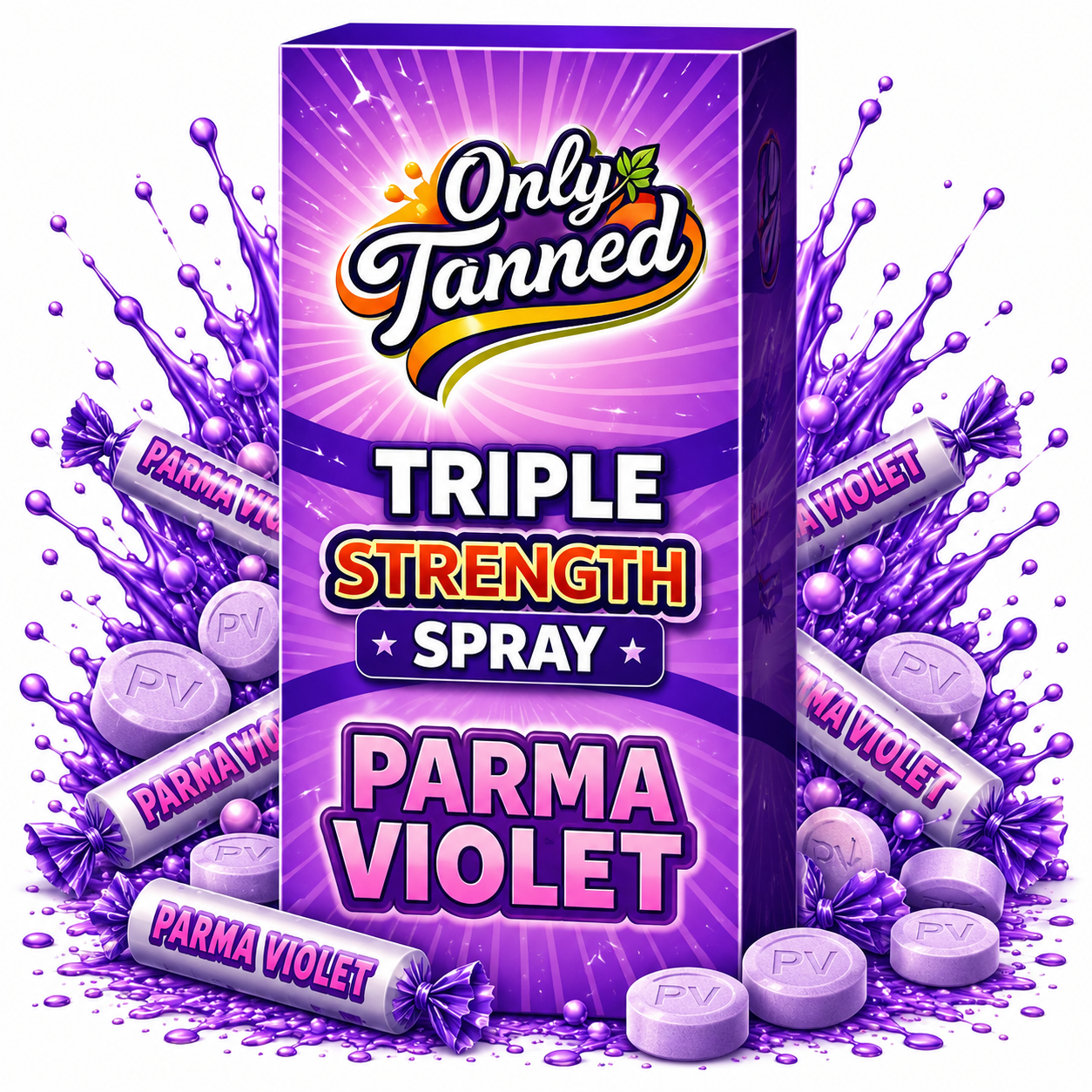 Triple Strength Parma Violet Tanning Spray