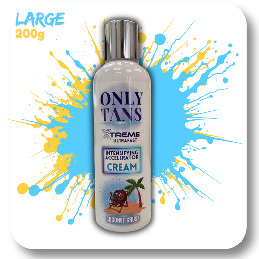 Coconut Crush Cream - 200g Extreme Intensifying Ultrafast Tanning Lotion