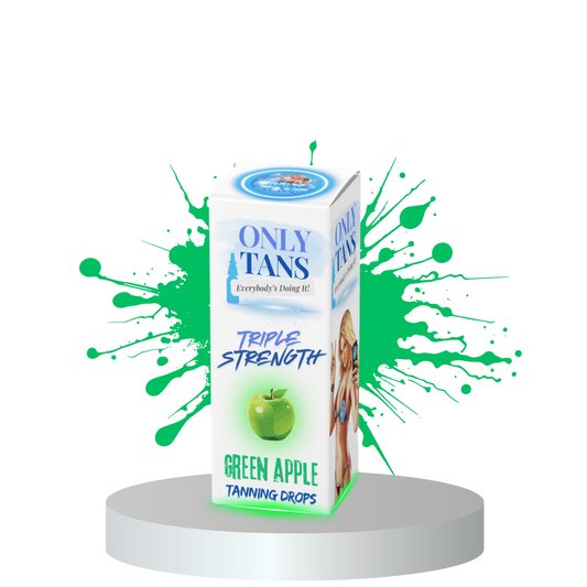 Triple Strength Green Apple Tanning Drops