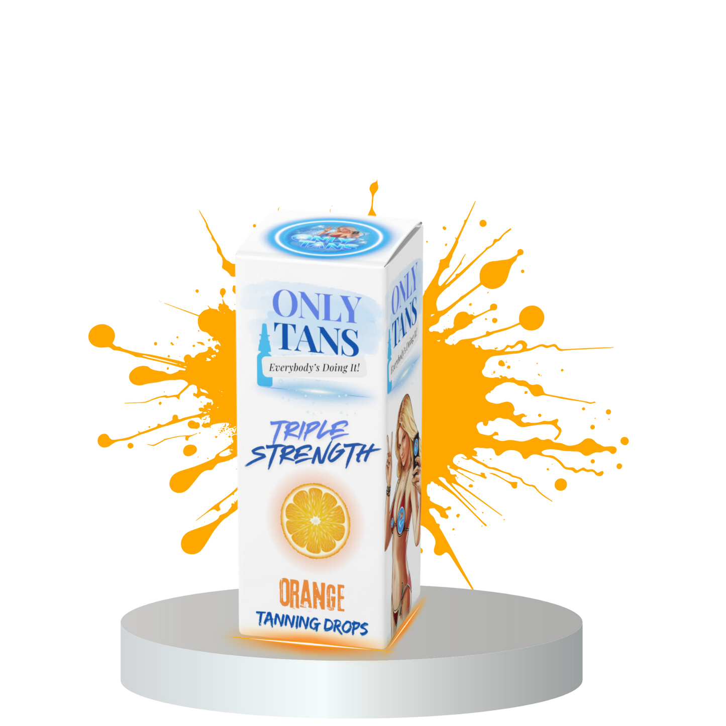 Triple Strength Orange Tanning Drops