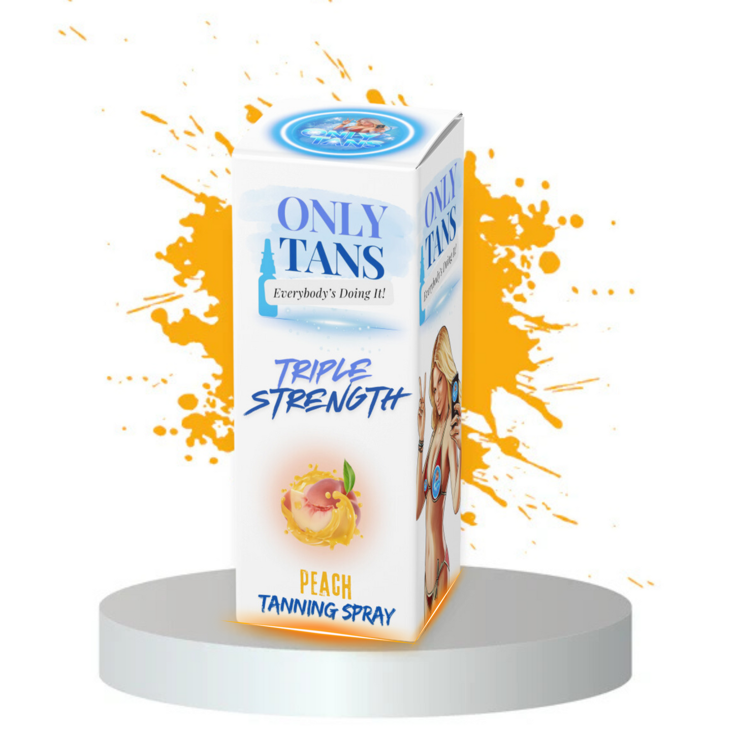 Triple Strength Peach Tanning Spray