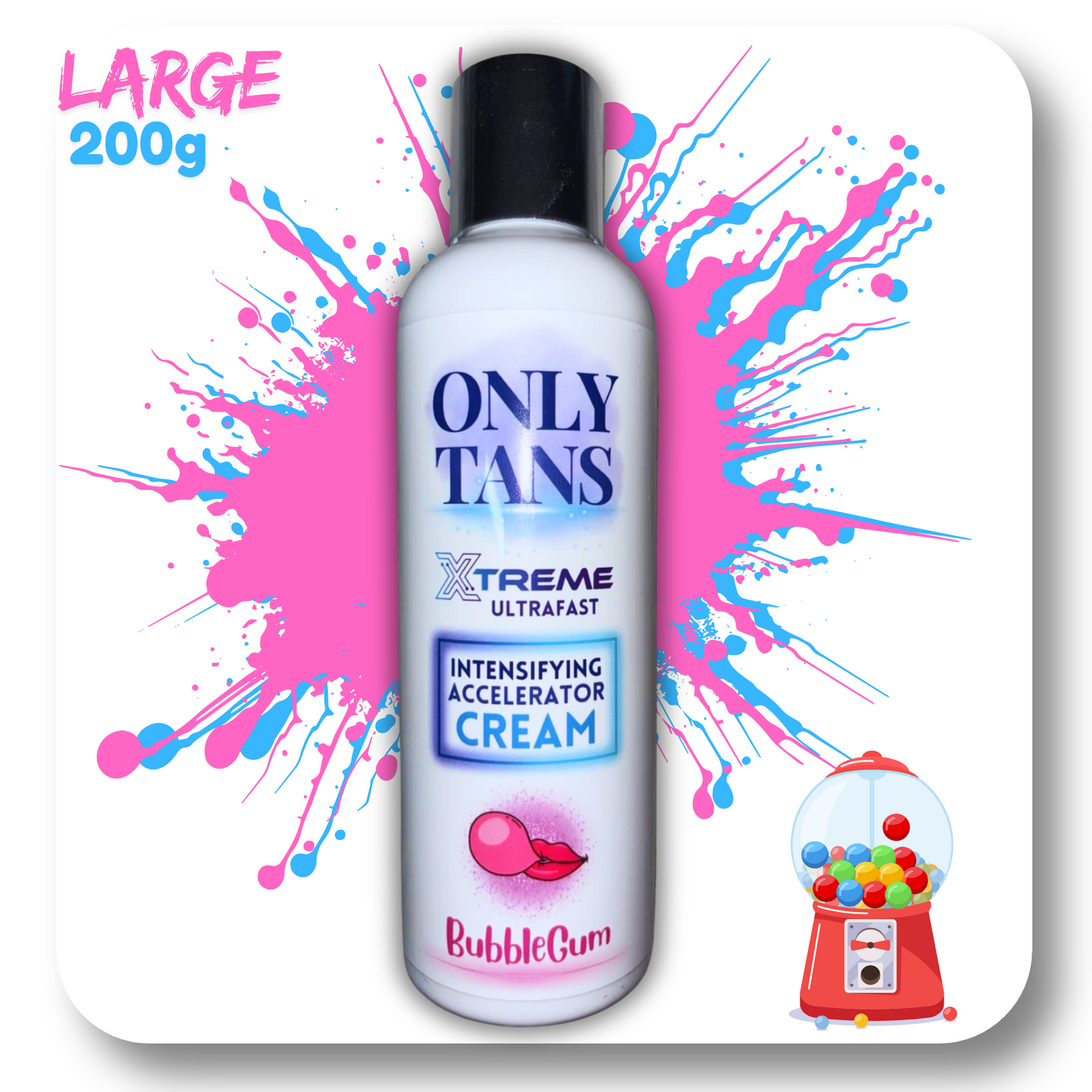 OnlyTans Accelerator Cream - 200g Extreme Intensifying Ultrafast Tanning Lotion