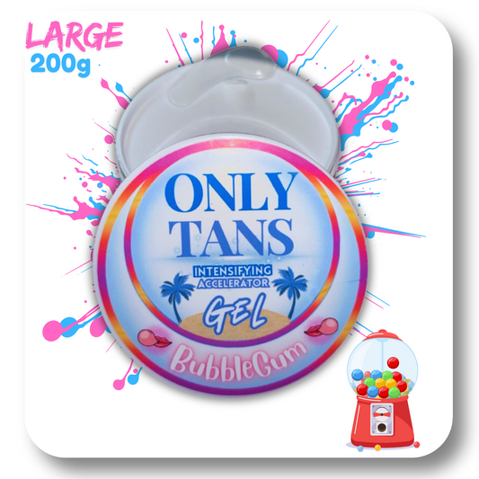 Bubblegum Accelerator Gel - 200g Extreme Intensifying Ultrafast Tanning Lotion