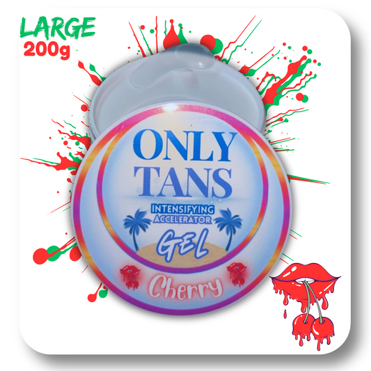 Cherry Accelerator Gel - 200g Extreme Intensifying Ultrafast Tanning Lotion