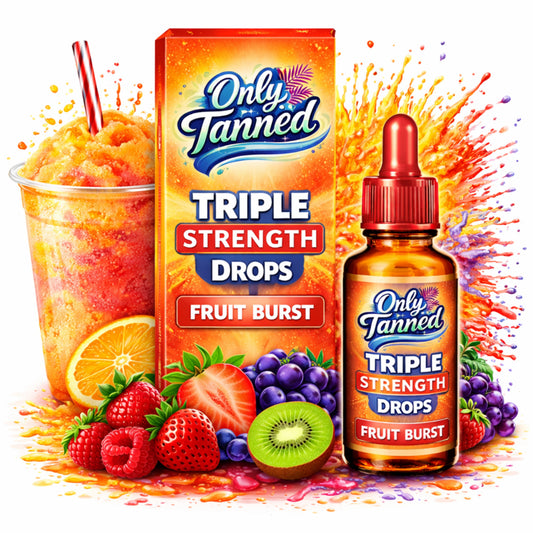 Triple Strength Fruit Burst Tanning Drops