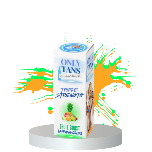 Triple Strength Fruit Burst Tanning Drops