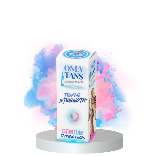 Triple Strength Cotton Candy Tanning Drops