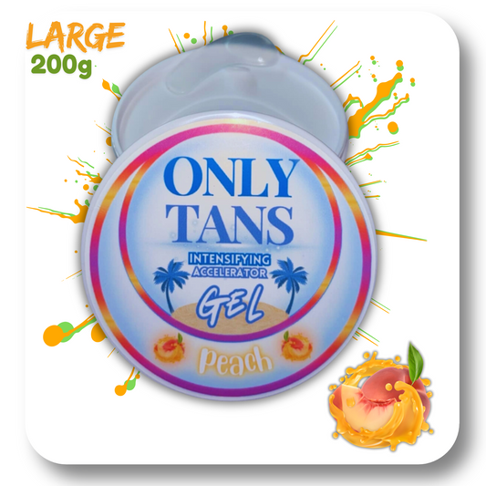 Peach Accelerator Gel - 200g Extreme Intensifying Ultrafast Tanning Lotion