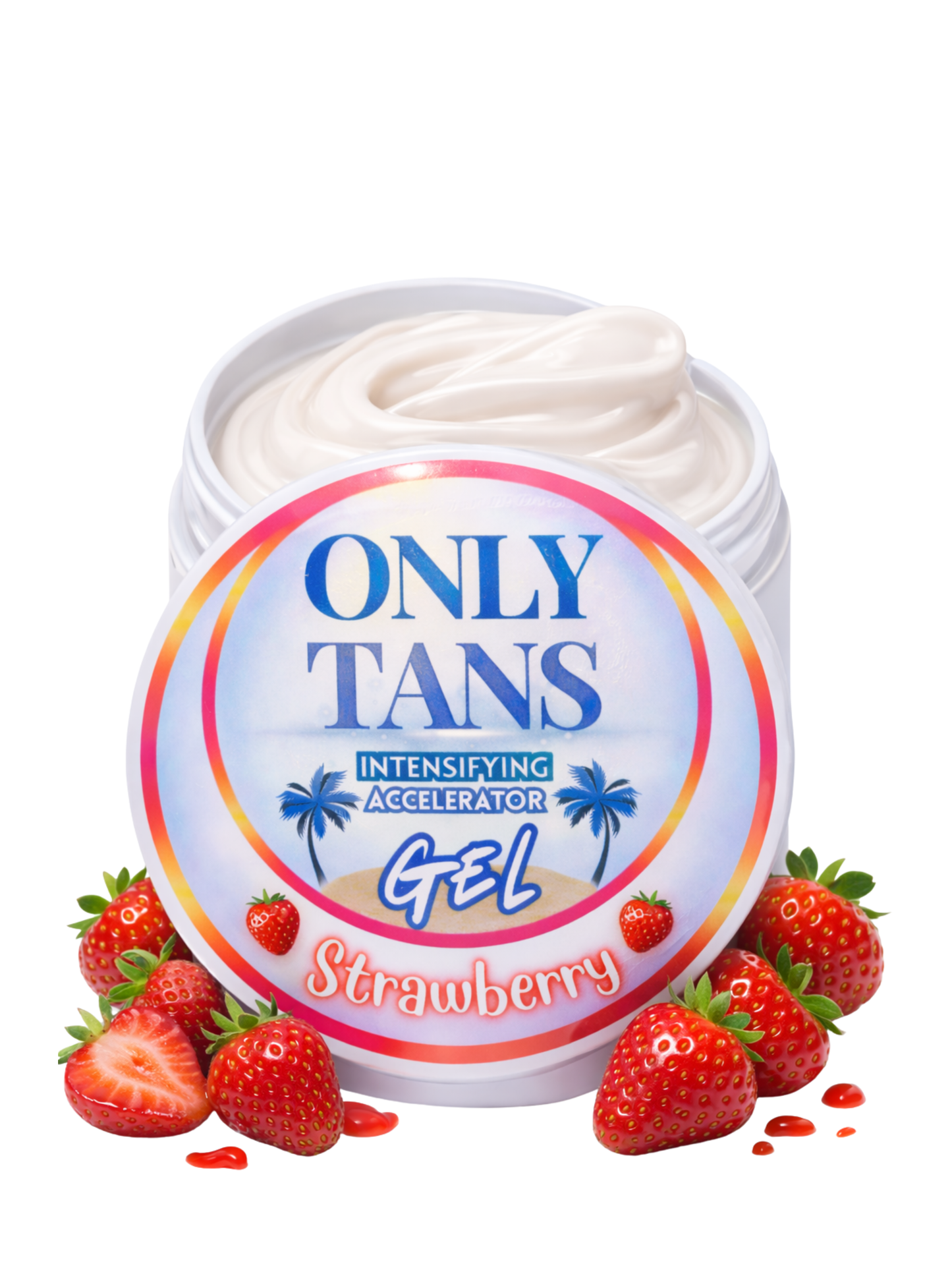 Strawberry Accelerator Gel - 200g Extreme Intensifying Ultrafast Tanning Lotion