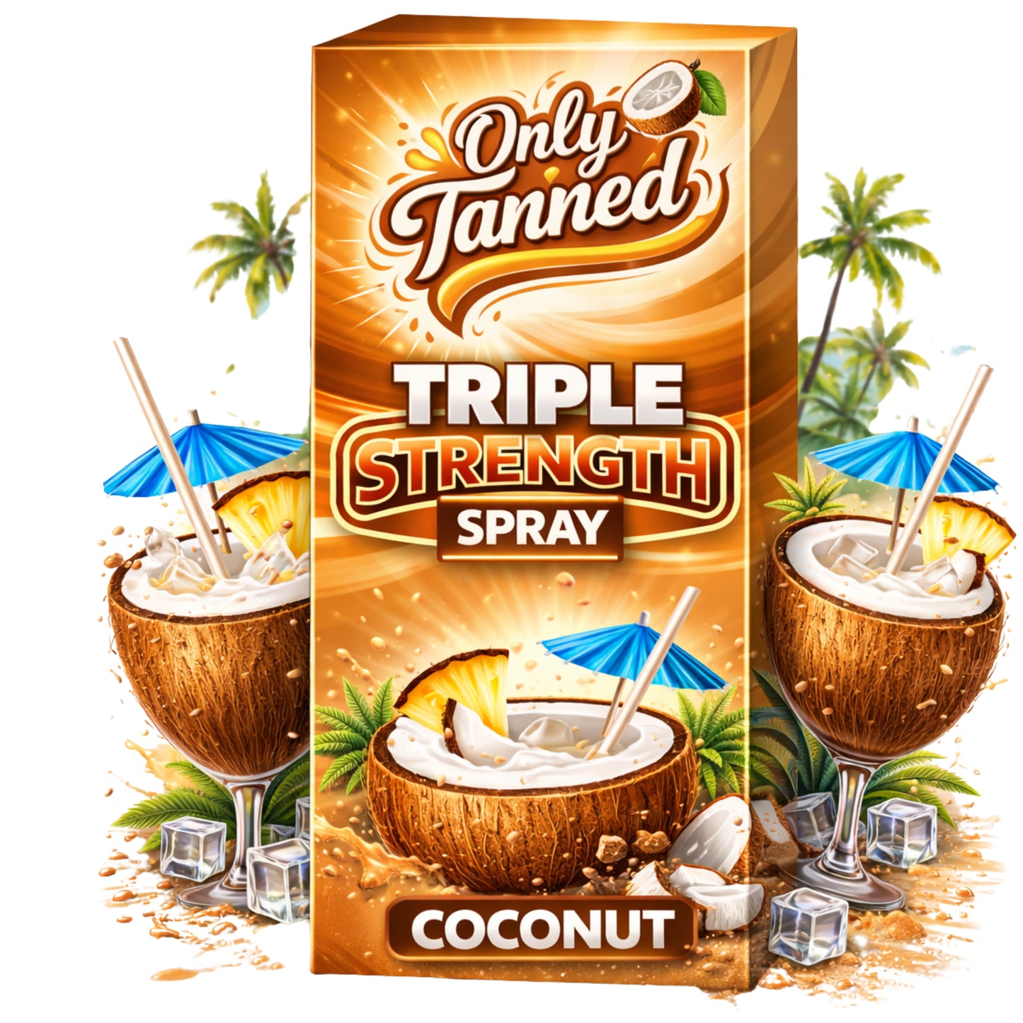 Triple Strength Coconut Tanning Spray