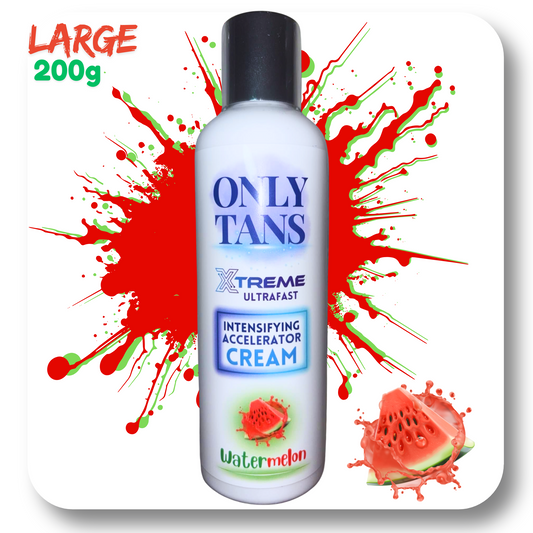 Watermelon Accelerator Cream - 200g Extreme Intensifying Ultrafast Tanning Lotion