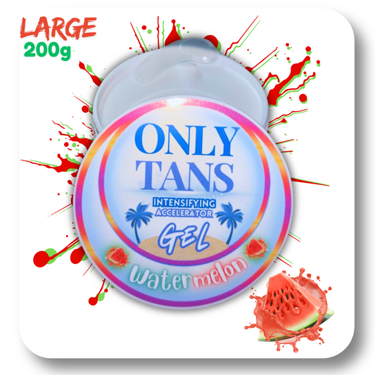 Watermelon Accelerator Gel - 200g Extreme Intensifying Ultrafast Tanning Lotion